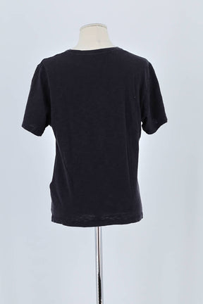 T-shirt Bash Noir en Coton