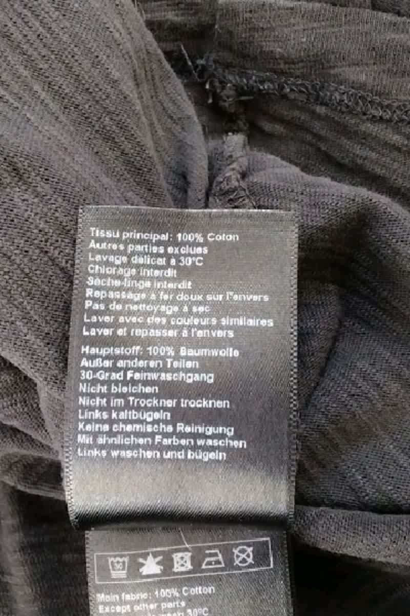 T-shirt Bash Noir en Coton