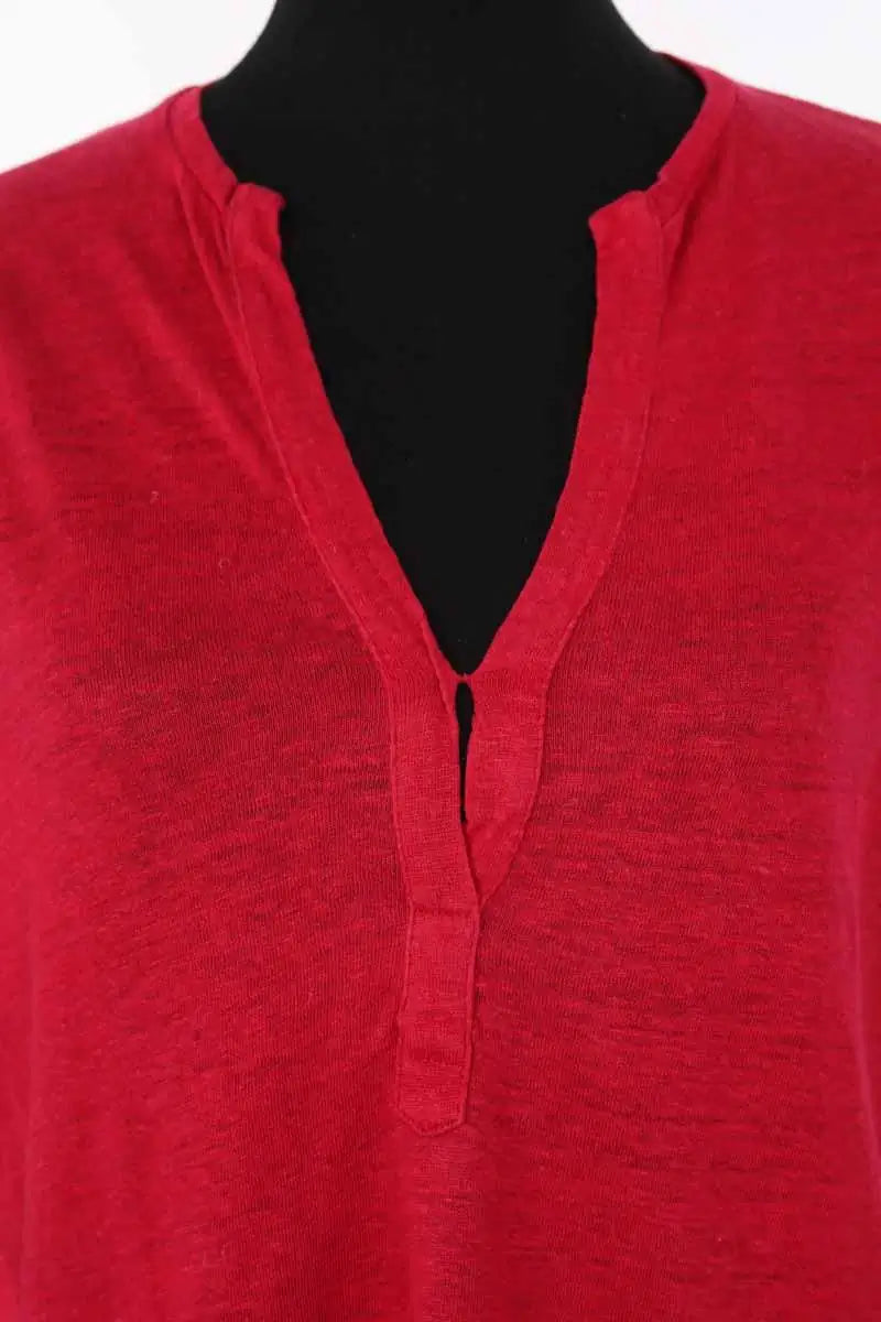 T-shirt Ba&Sh Rose en Lin
