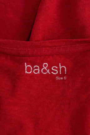 T-shirt Ba&Sh Rose en Lin