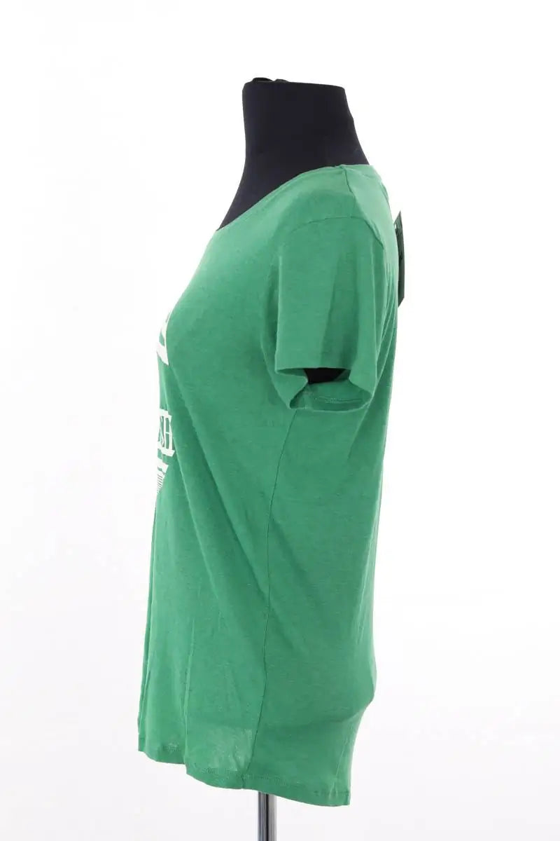 T-shirt Ba&Sh Vert en Coton