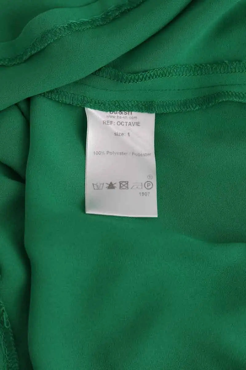 T-shirt Ba&Sh Vert en Synthétique