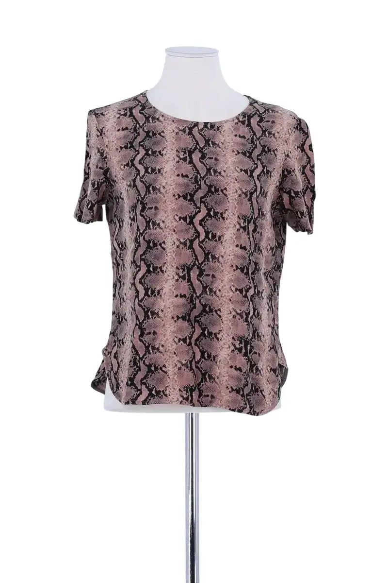 T-shirt Ba&Sh Violet en Viscose, taille S - Seconde Main