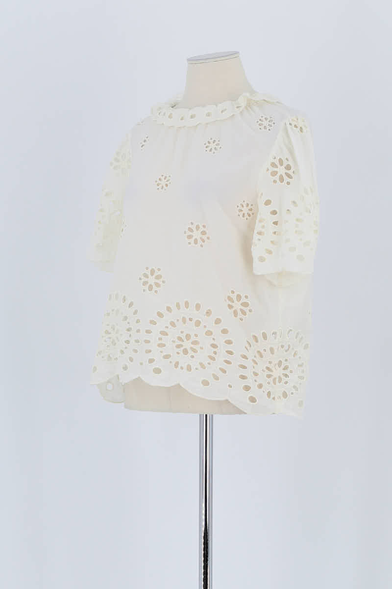 T-shirt Bellerose Blanc en Coton
