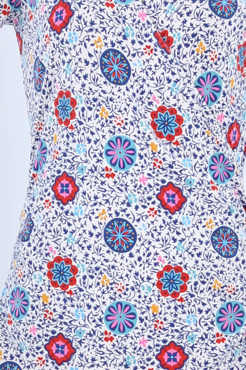 T-shirt Boden Blanc en Viscose