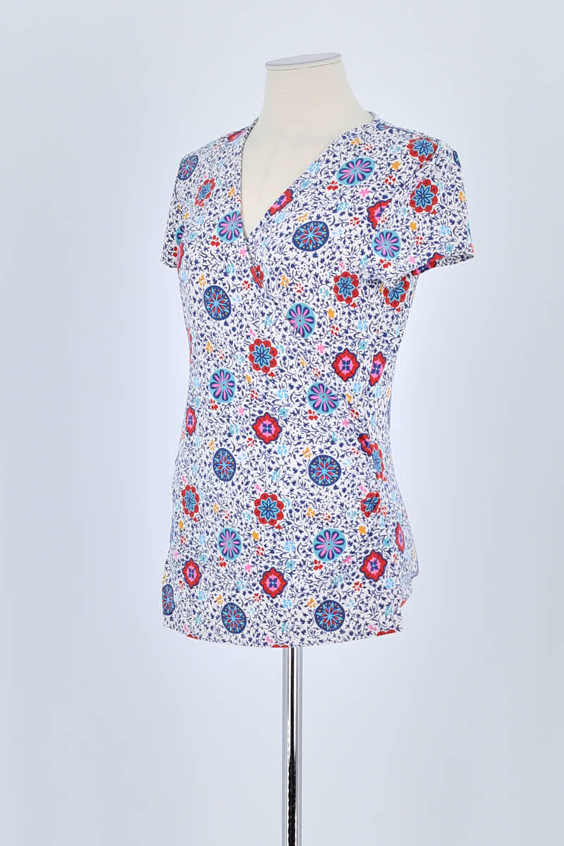 T-shirt Boden Blanc en Viscose
