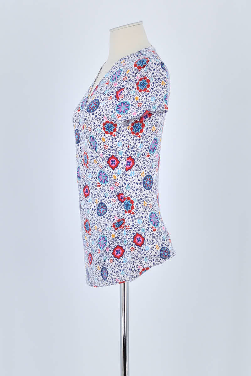 T-shirt Boden Blanc en Viscose