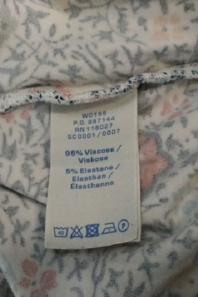 T-shirt Boden Blanc en Viscose