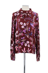 T-shirt Boden Bordeaux en Viscose, taille XXL - Seconde Main