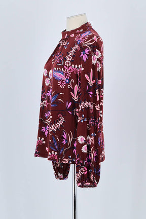 T-shirt Boden Bordeaux en Viscose