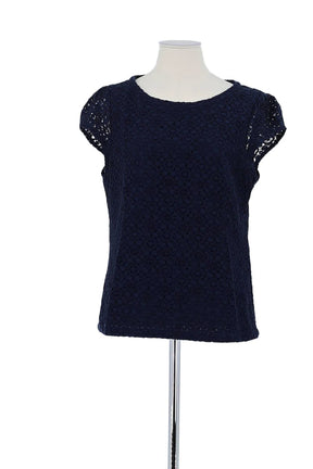 T-shirt Boden Marine en Coton, taille L - Seconde Main