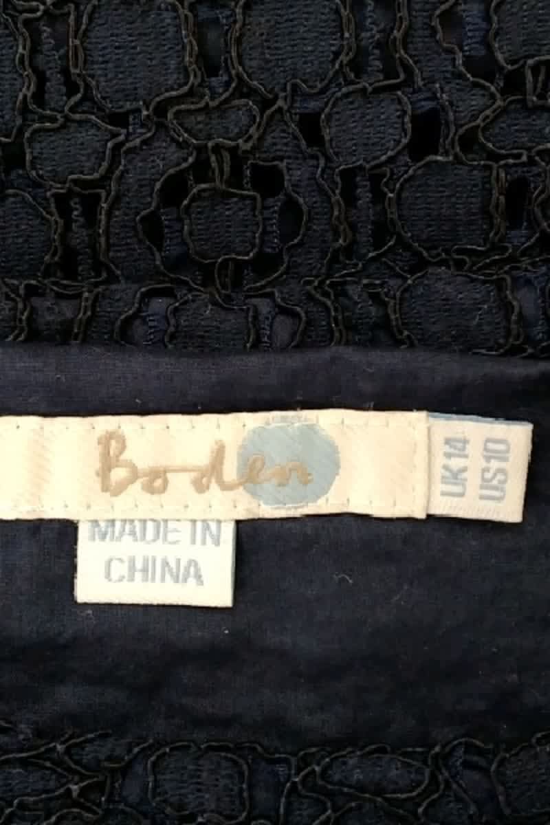 T-shirt Boden Marine en Coton