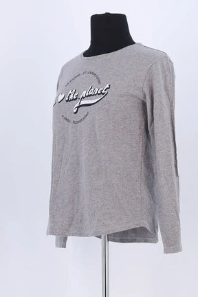 T-shirt Bonpoint Anthracite en Coton