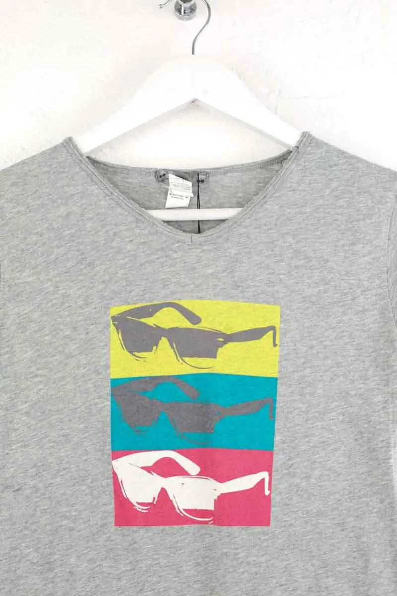 T-shirt Bonpoint Gris en Coton