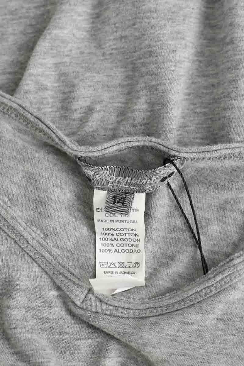 T-shirt Bonpoint Gris en Coton