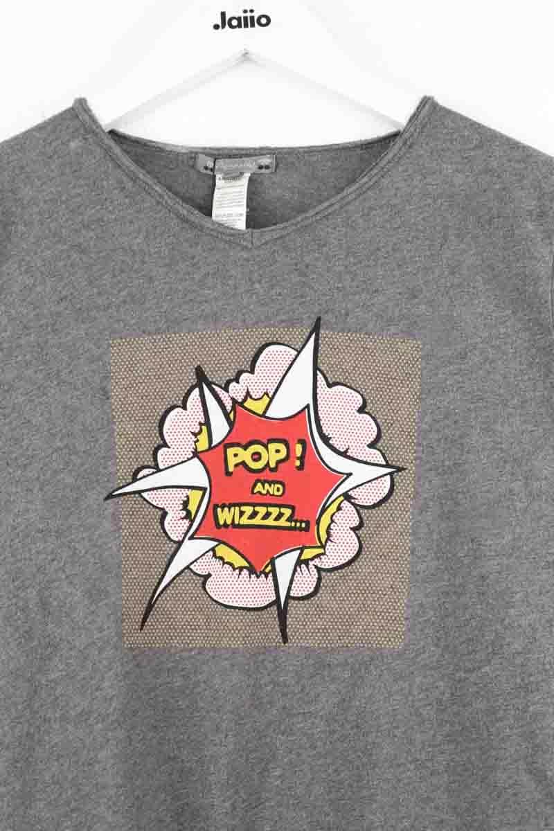T-shirt Bonpoint Gris en Coton