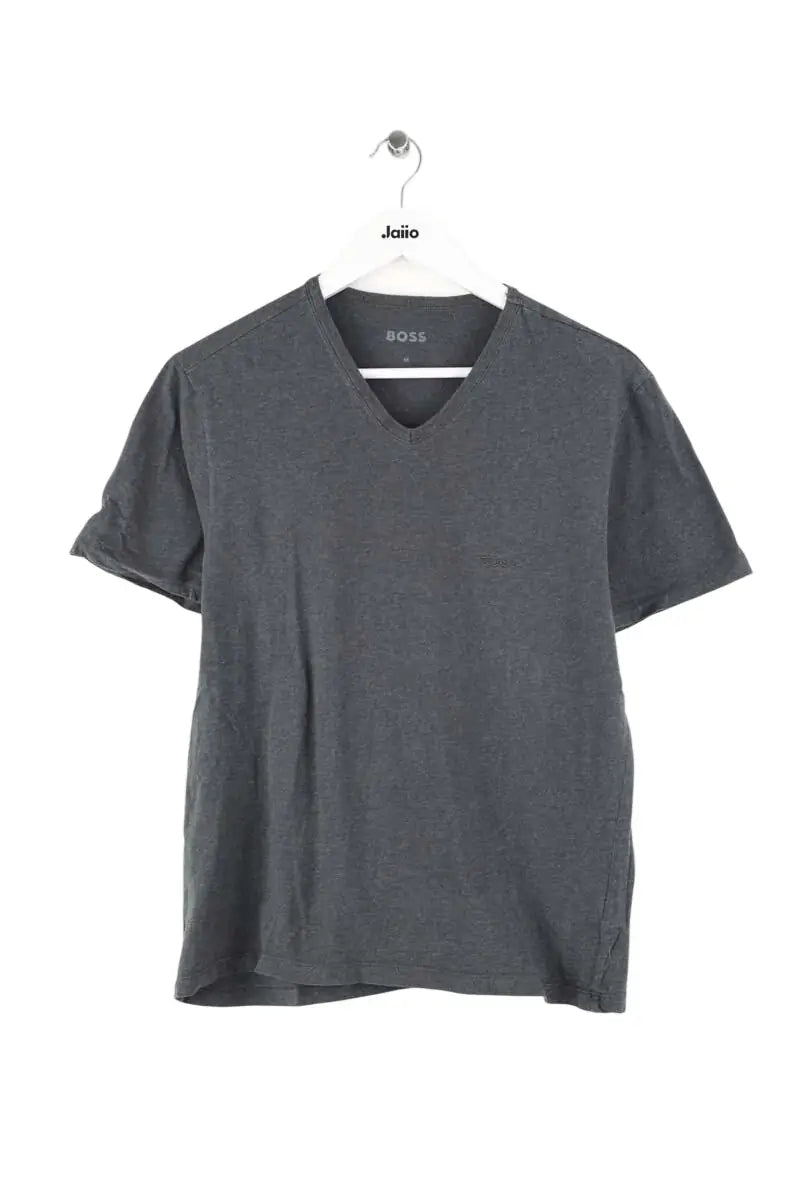 T-shirt Boss Gris en Coton, taille M - Seconde Main