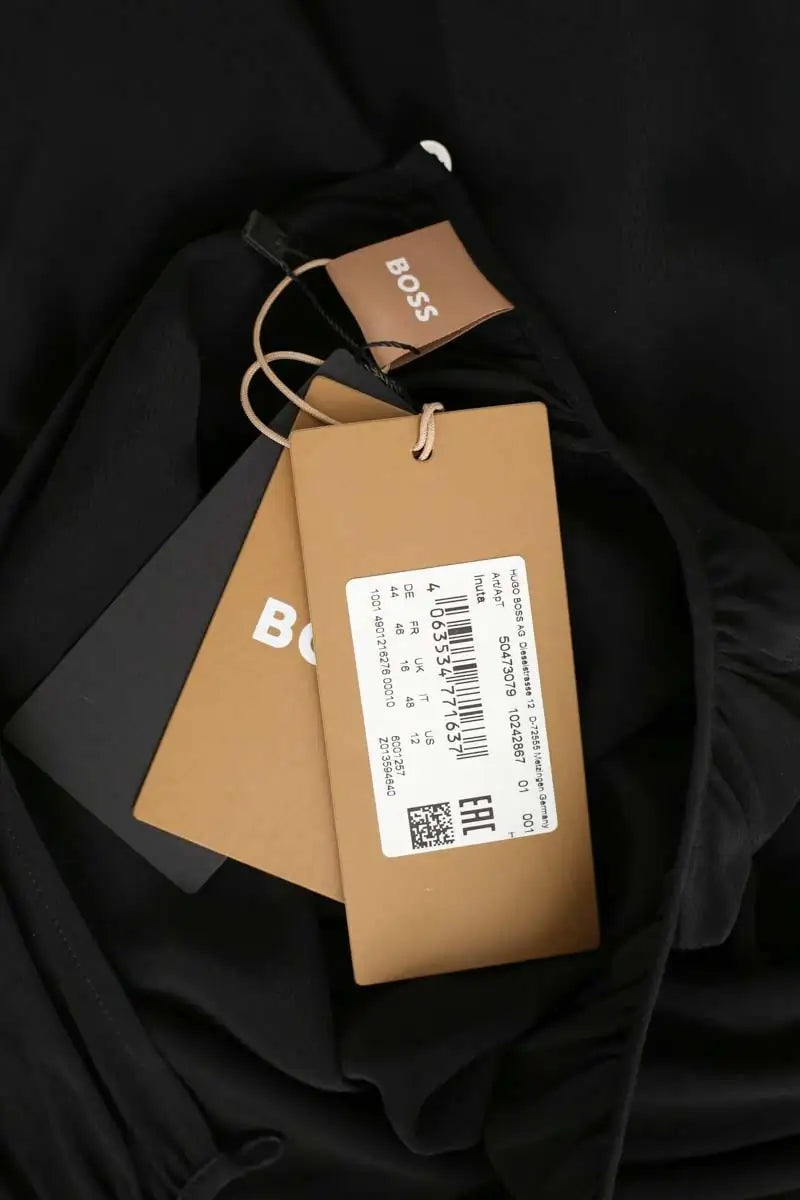 T-shirt Boss Noir en Coton