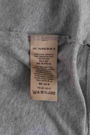 T-shirt Burberry Gris en Coton