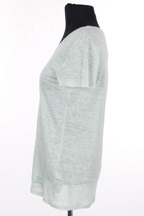 T-shirt Burberry Vert en Lin