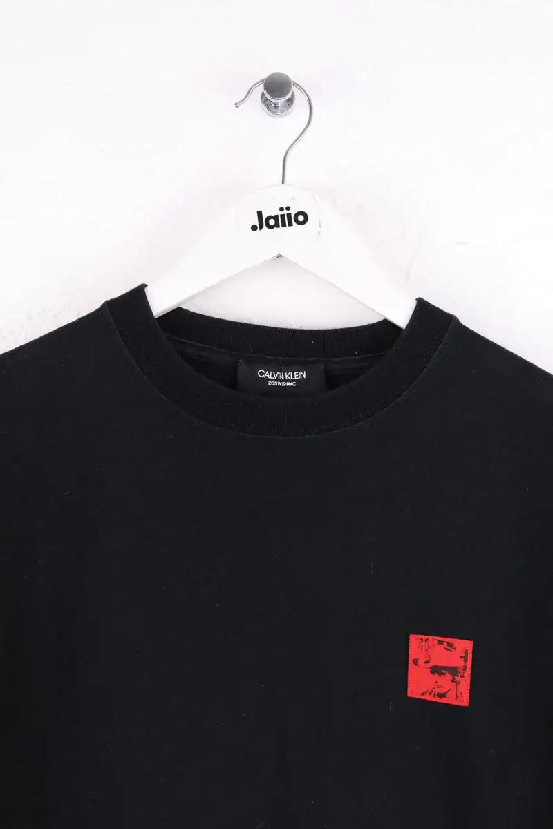 T-shirt Calvin Klein Noir en Coton