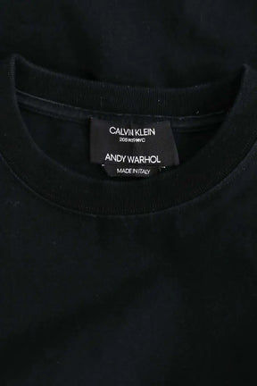 T-shirt Calvin Klein Noir en Coton