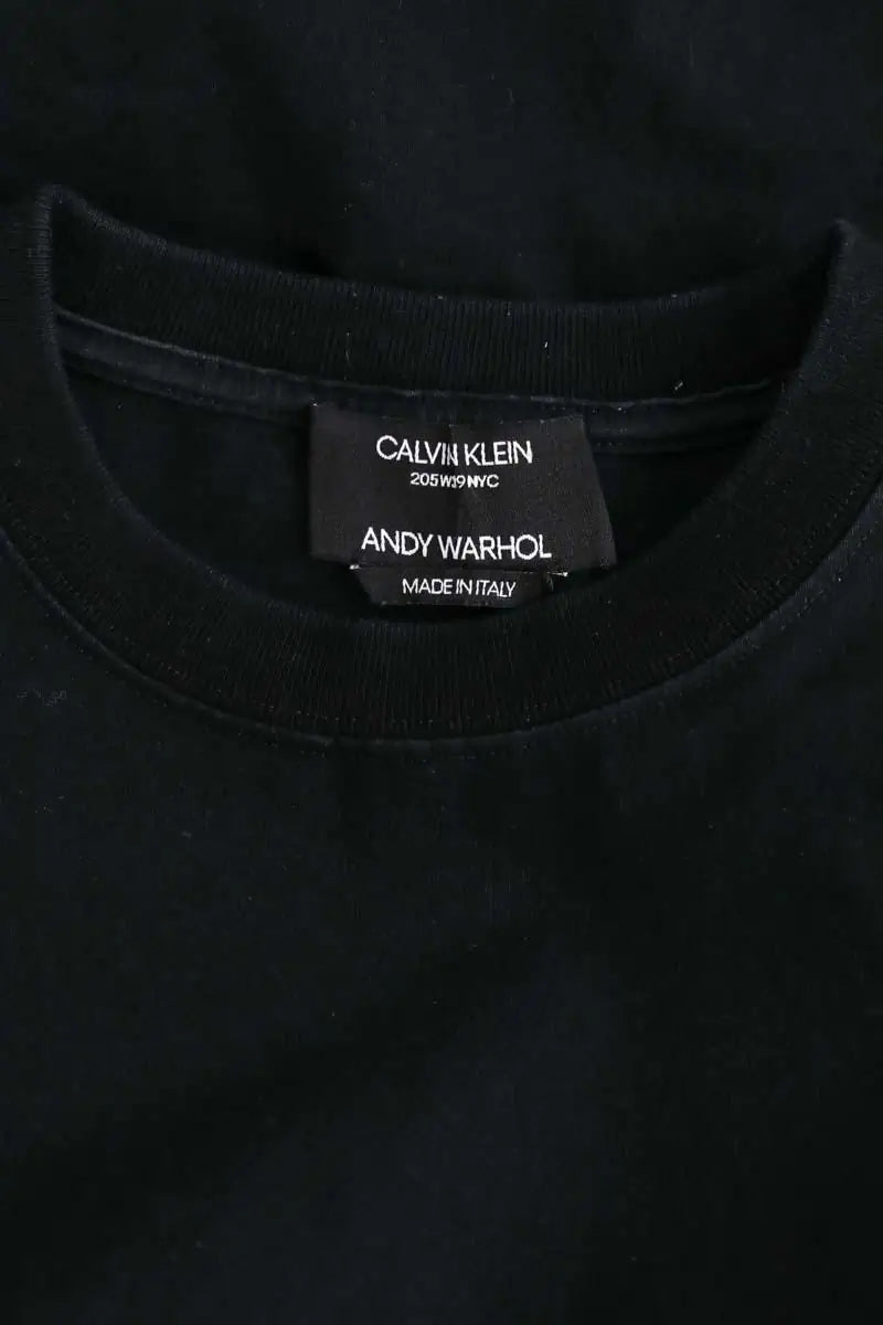 T-shirt Calvin Klein Noir en Coton
