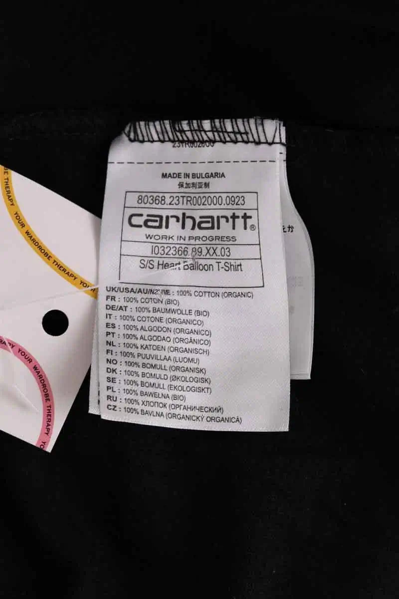 T-shirt Carhartt Noir en Coton