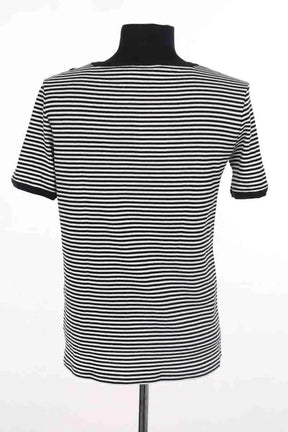 T-shirt Celine Anchor Noir en Coton