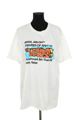 T-shirt Champion Blanc en Coton, taille L - Seconde Main