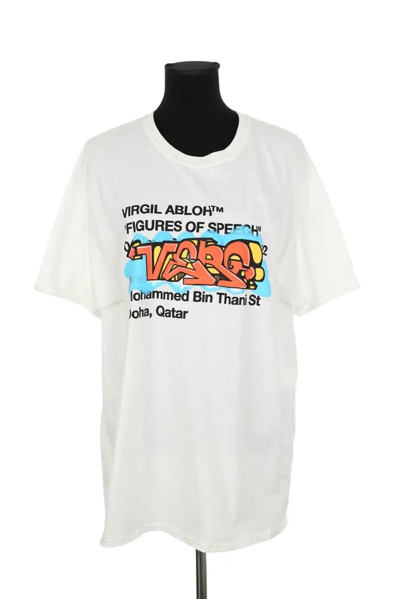T-shirt Champion Blanc en Coton, taille L - Seconde Main