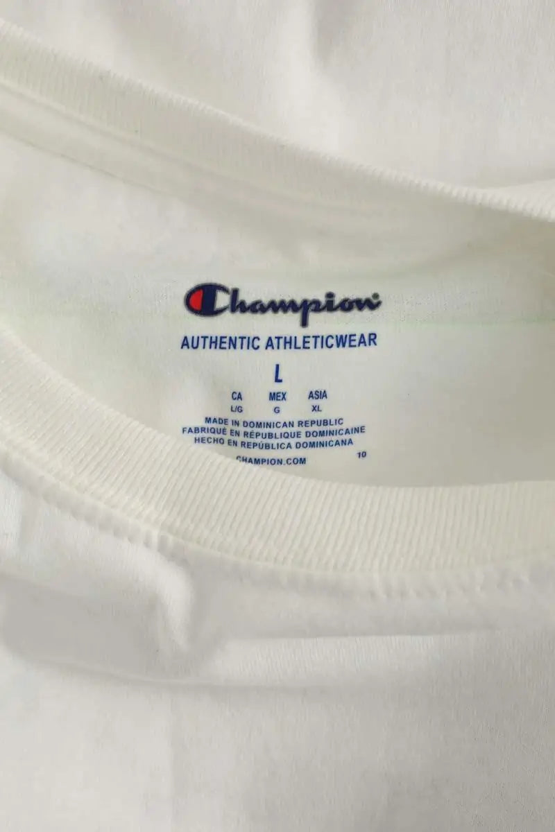 T-shirt Champion Blanc en Coton