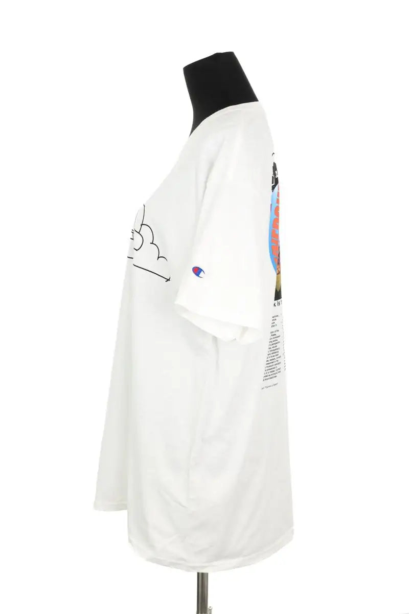 T-shirt Champion Blanc en Coton