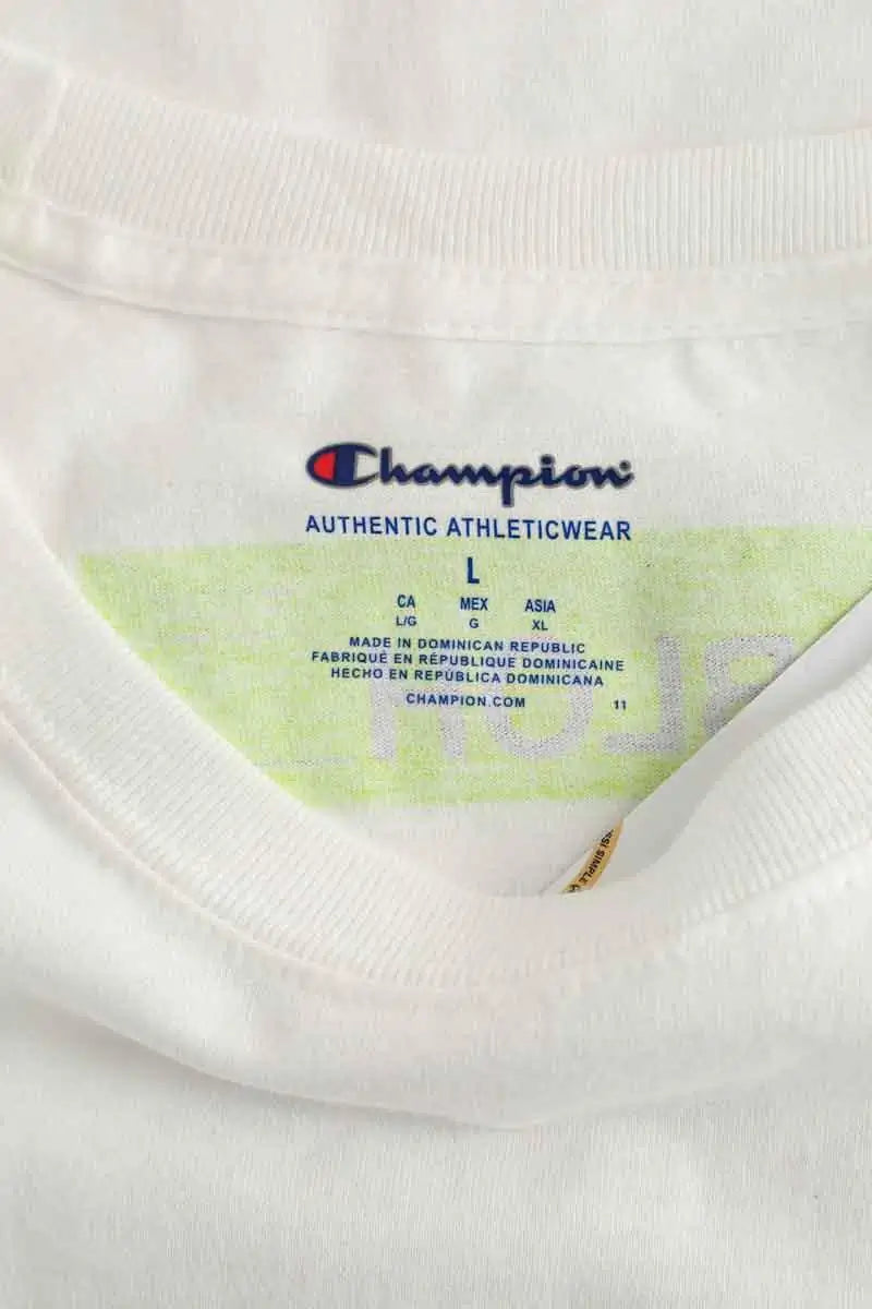 T-shirt Champion Blanc en Coton