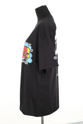 T-shirt Champion Noir en Coton