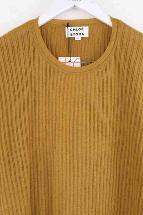 T-shirt Chloé Stora Jaune en Coton