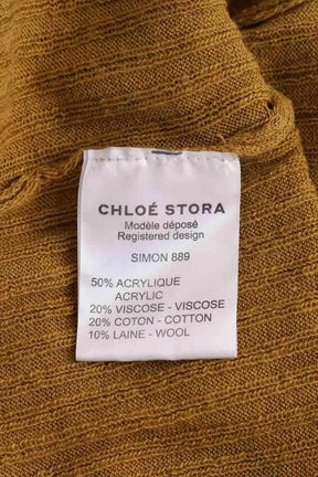 T-shirt Chloé Stora Jaune en Coton