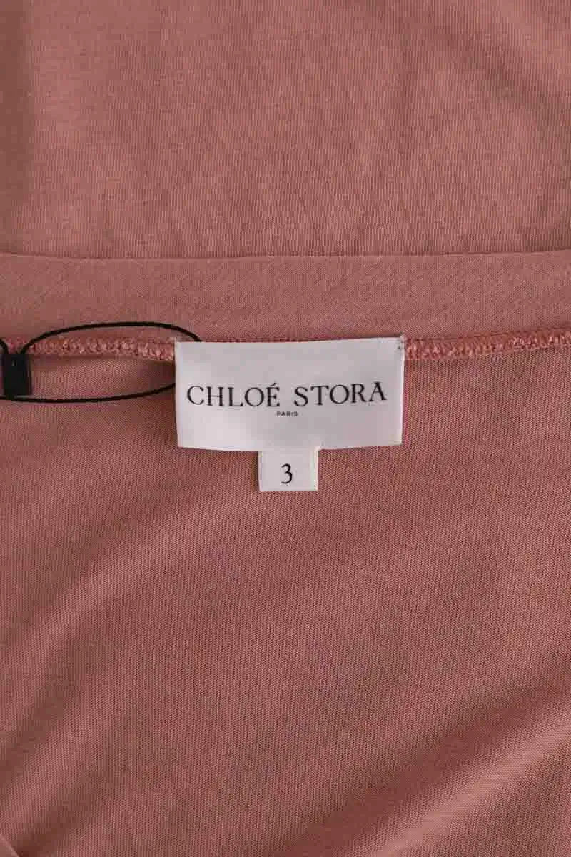 T-shirt Chloé Stora Rose en Coton