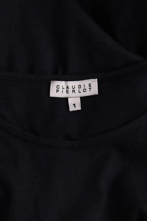 T-shirt Claudie Pierlot Bleu en Coton