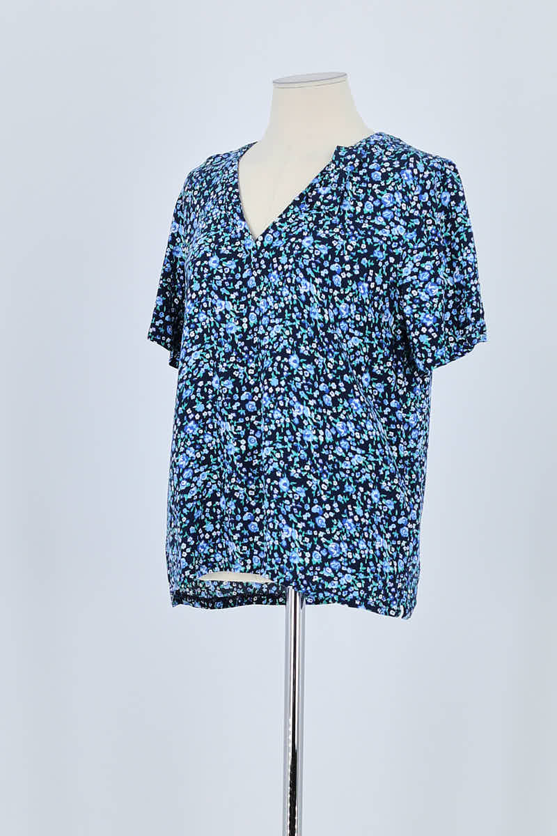 T-shirt Claudie Pierlot Bleu en Polyester
