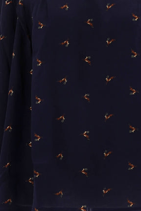 T-shirt Claudie Pierlot Marine en Soie