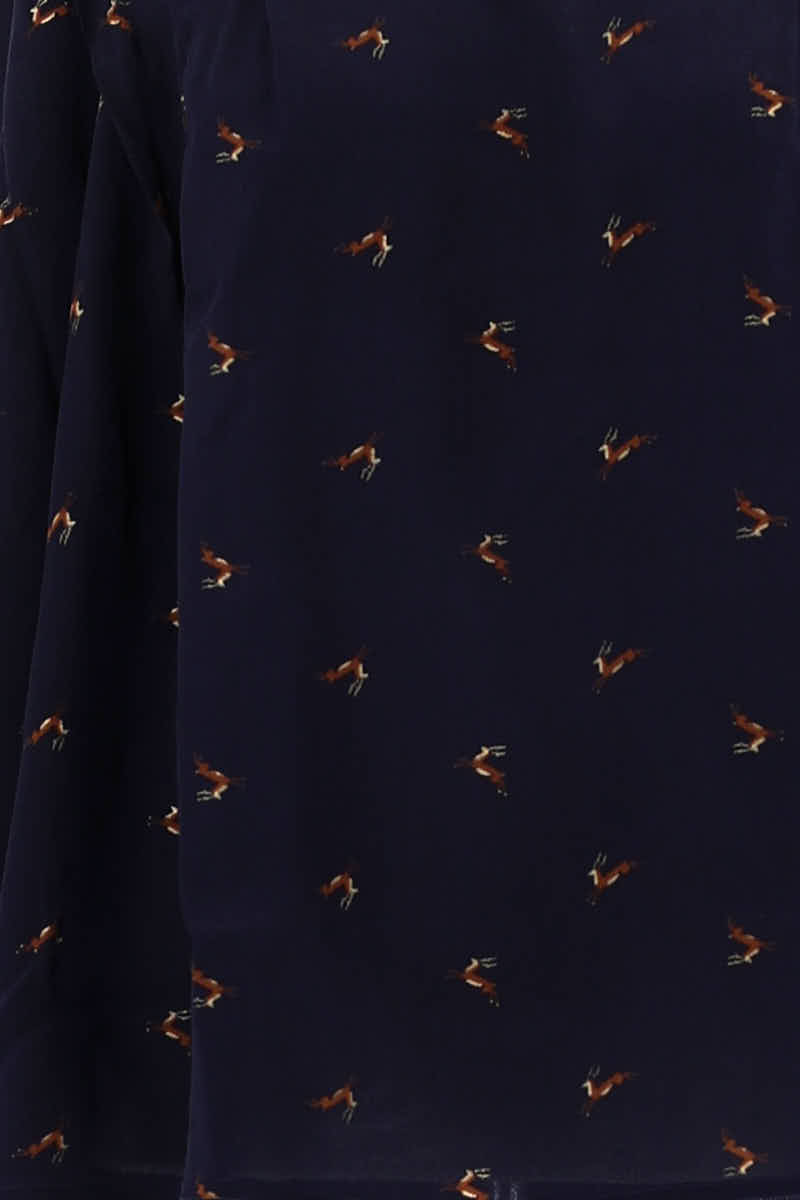 T-shirt Claudie Pierlot Marine en Soie