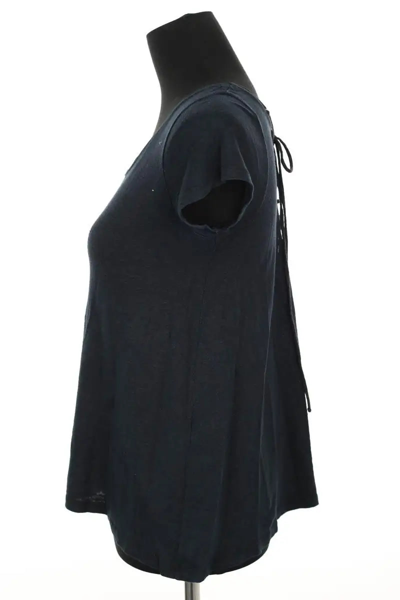 T-shirt Claudie Pierlot Noir en Lin