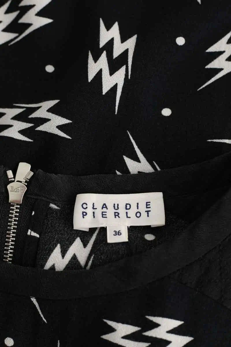 T-shirt Claudie Pierlot Noir en Viscose
