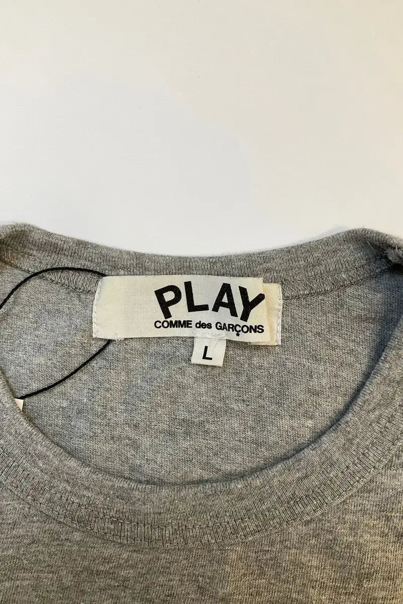 T-shirt Comme Des Garçons Anthracite en Coton