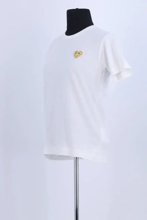 T-shirt Comme Des Garçons Blanc en Coton