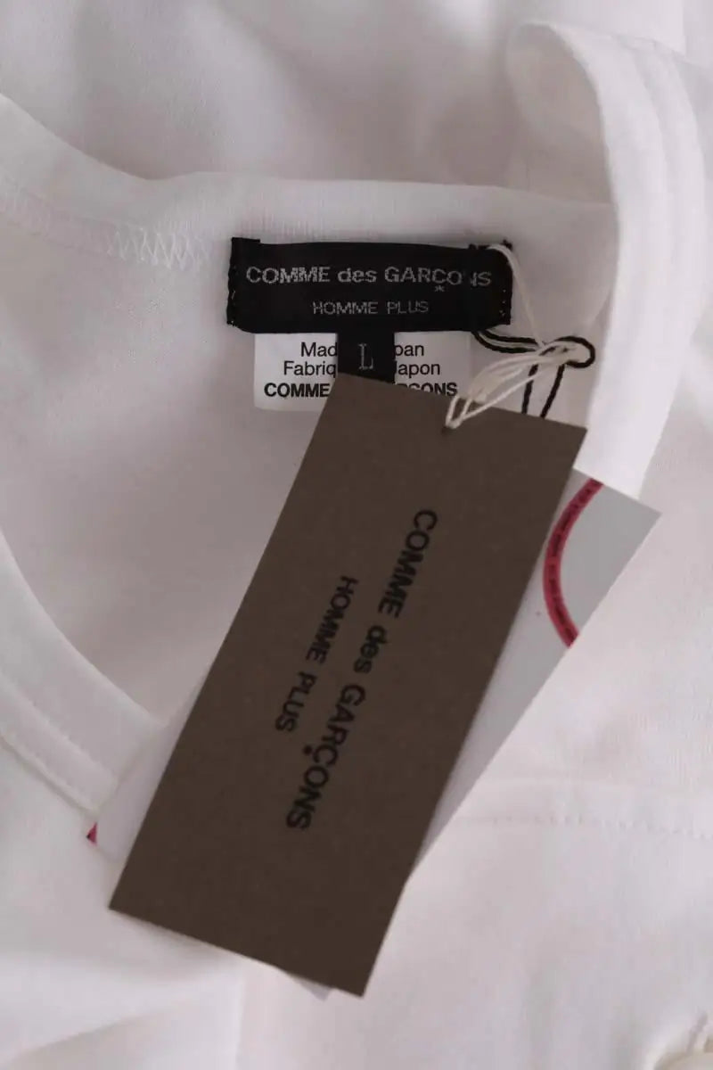 T-shirt Comme Des Garçons Blanc en Coton