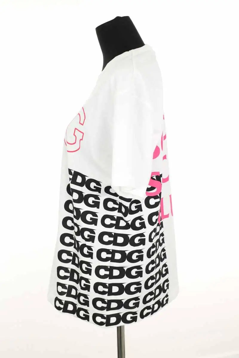 T-shirt Comme Des Garçons Blanc en Coton