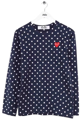 T-shirt Comme Des Garçons Bleu en Coton, taille M - Seconde Main