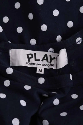 T-shirt Comme Des Garçons Bleu en Coton